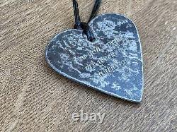Personalized Gift Iron 6th Anniversary Heart