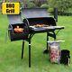 Portable BBQ Charcoal Grill with Wheel Party Outdoor Patio Garden Barbecue Large