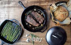 Pre Seasoned Cast Iron Indoor and Outdoor Use. Induction Oven, Gril