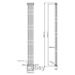 Radiator 2 3 4 Column Horizontal Vertical Heater RawithBare Metal Cast Iron Style