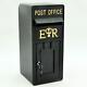 Royal Mail Post Box ER II Pillar Box Black Cast Iron Post Office Letter Box