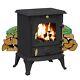 RoyalFire 4.5kW DEFRA Approved Indoor Cast Iron Wood Charcoal Burning Stove