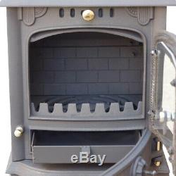 RoyalFire 5.5kW Indoor Cast Iron Wood Coal Burning Stove