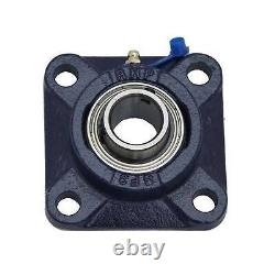 SF2-7/16 2-7/16 Bore NSK RHP 4 Bolt Square Flange Cast Iron Bearing
