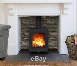 Saltfire ST2 5kW DEFRA Eco Design Wood Burning Stove Clean Burn High Efficiency