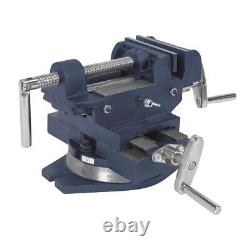 Sealey CV4 Swivel Base Compound Cross Vice 100mm Drilling Milling