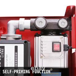 Self Priming Electric Oil Pump Transfer Bio Fuel Oil Diesel 60L/Min