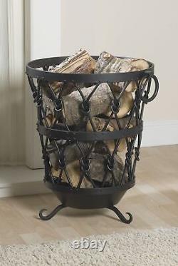 Sherwood Iron Log Basket