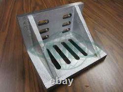 Slotted Angle Plate webbed End 8x6x5 high tensil cast iron accurate ground-new