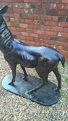 Stunning Cast Iron Stag Statue Home Or Garden/patio Feature Looking Left 1161s