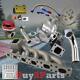 T3/T4 Turbo+Manifold+Red Wastegate+Gold Boost Controller Kit for BMW E36 E46