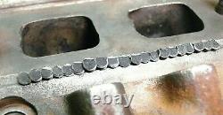 TT235 Cast iron head block crack repair Tapered Tap. 235 (100) Plugs Drill Bit