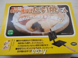 Taiyaki machine Cast Iron Taiyaki waffle 2 Home use Japan Made New Gas Only