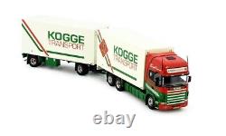 Tekno 150 Kogge Transport Scania 124 Topline Box Truck-Trailer Diecast