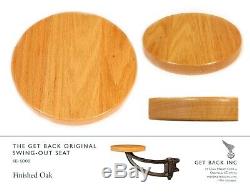 The Get Back Original Swing Out Seat Black Hardware with Alder Seat