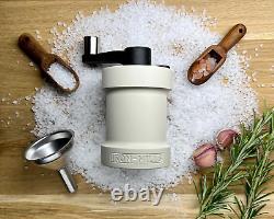 The Oyster Mill Quality Cast Iron Salt & Pepper Mills Precision Grinders