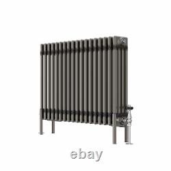 Traditional 2 3 4 Column Raw Metal Radiator Horizontal Vertical Cast Iron Style