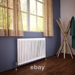 Traditional 2 3 Column Radiator Cast Iron Style Central Heating Rads With TRV