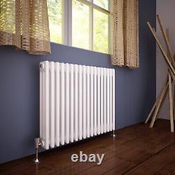 Traditional 2 3 Column Radiator Cast Iron White Grey Black Vintage Victorian Rad