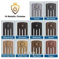 Traditional Cast Iron Radiators 4 Column Victoriana Bespoke 813mm(h) 10 Finishes