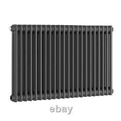 Traditional Cast Iron Style Radiator 2 3 4 Column Anthracite White