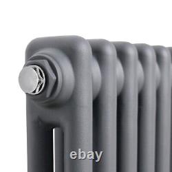 Traditional Cast Iron Style Radiator 2 3 4 Column Anthracite White