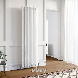 Traditional Cast Iron Style Radiator 2 3 Column White Anthracite Central Heating