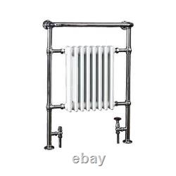 Traditional English Balmoral Cast Iron Bathroom Radiator