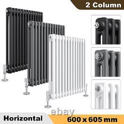 Traditional Radiator 2 3 Column Cast Iron Style Vintage Victorian Horizontal Rad