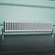 Traditional Radiator Cast Iron Style 3 Column White Vertical Horizontal Radiator