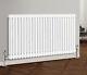 Traditional Radiator Horizontal 2 column Cast Iron Style Rads White 600x1190 mm