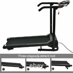 UK Incline Adjustment Treadmill Running Machine Electric Cardio Workout 110Km/h