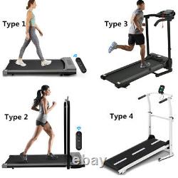 UK Plug Electric Treadmill Indoor Fitness Running Machine Workout Heavy Exercise