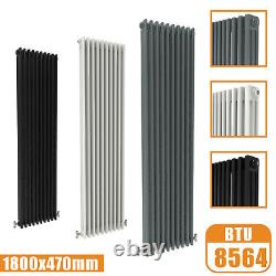 Vertical Horizontal Traditional 2 3 Column Radiator Cast Iron Style Rads Vintage