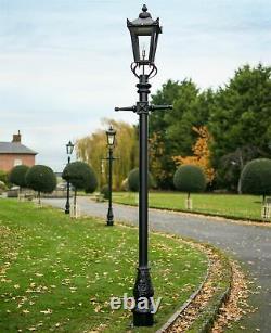 Victorian Lamp Post Black 2.7m