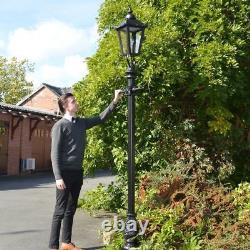 Victorian Lamp Post Black 2.7m