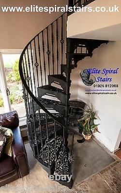 Victorian design Cast Iron Spiral Stair 1370mm dia. Staircases and Balconies