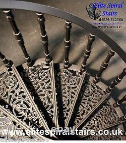 Victorian design Cast Iron Spiral Stair 1370mm dia. Staircases and Balconies