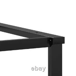 VidaXL Dining Table Legs O-Frame 180x80x73 cm Cast Iron LSO UK
