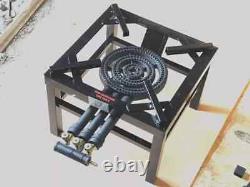 Viper 20.8KW 4 Key Ring Burner Heavy Duty Cast Iron LPG Gas Boiling Stove