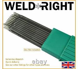 Weld Right ENiFe-C1 Ferro Cast Iron Arc Welding Electrodes Rods 2.5mm 5-100 Rods