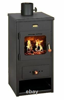 Wood Burning Stove Fireplace Log Burner Multi Fuel 8kw Prity K1 Optima