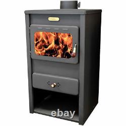 Wood burning stove Log Burner KUPRO Style made in EU 8,4Kw Heating Power