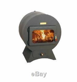 Woodburning Stove Fireplace Log Burner KUPRO EXTRAVAGANCE 9 KW Rear Flue Exit