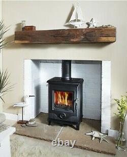Woodburning Stove Multi fuel Contemporary Log Fire Precision 1 Modern 5kW