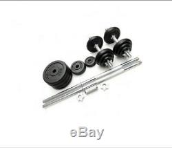 York CAST IRON professional dumbbell and barbell set 50kg