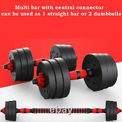 Zeno Fitness 30kg Dumbells Pair Of Weights Barbell/dumbbell Body Building Set